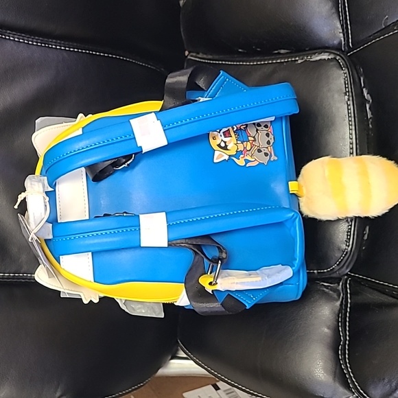 NWT Loungefly Disney Beauty & Beast Cosplay Mini Backpack w/Tail - Picture 5 of 7
